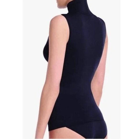 NWT Commando Minimalist Sleeveless Turtleneck in Black - Size: L/XL - Picture 2 of 8